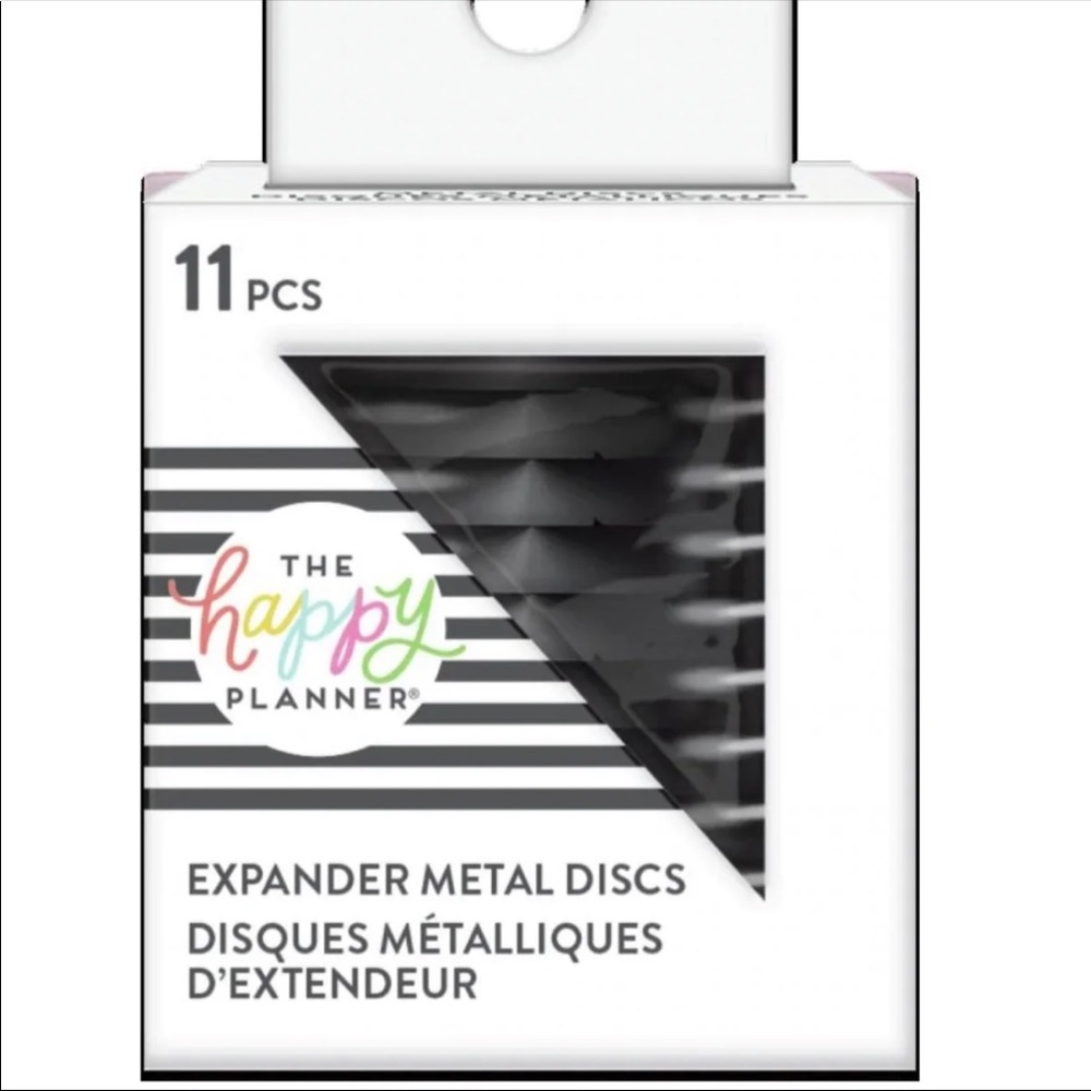 The happy planner Expander Metal Discs - Black